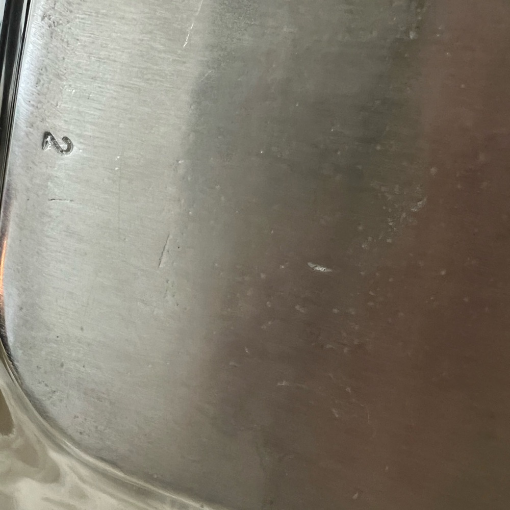Pottery Barn Silver Dining Platter - Picture 4 of 6